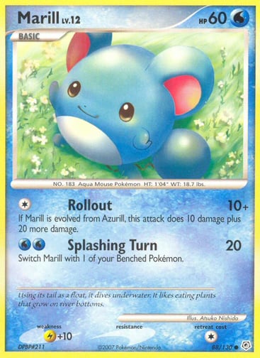 Marill — Diamond & Pearl #88