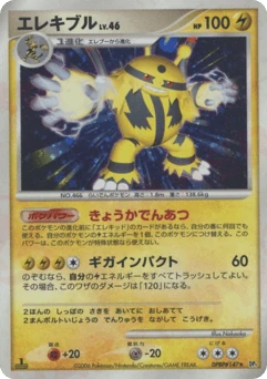Japanese Electivire (エレキブル)