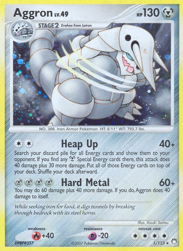 Aggron — Mysterious Treasures #1