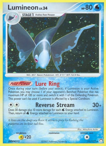 Lumineon — Mysterious Treasures #11
