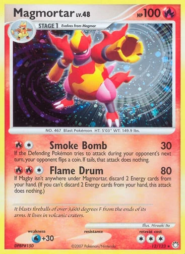 Magmortar — Mysterious Treasures #12