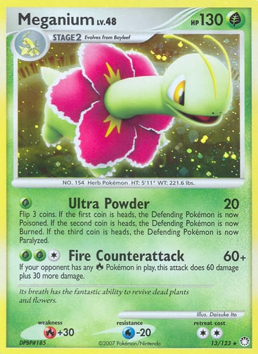 Meganium — Mysterious Treasures #13
