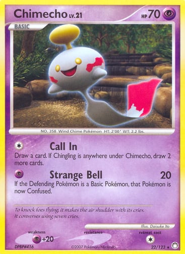 Chimecho — Mysterious Treasures #22