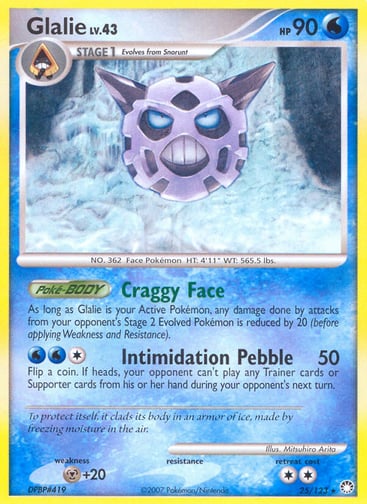 Glalie — Mysterious Treasures #25