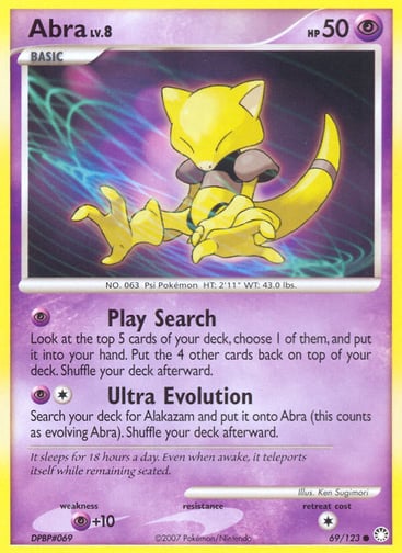 Abra — Mysterious Treasures #69