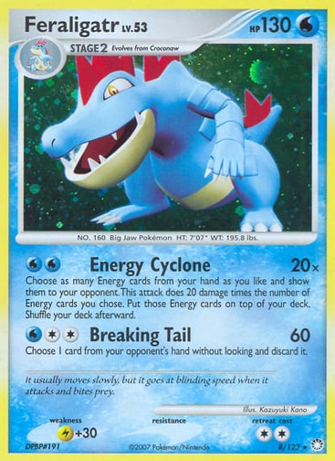 Feraligatr — Mysterious Treasures #8