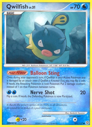 Qwilfish — Secret Wonders #101