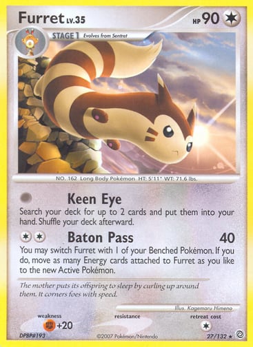 Furret — Secret Wonders #27