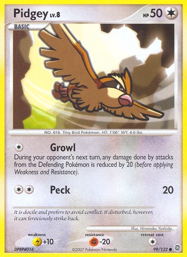 Pidgey — Secret Wonders #99