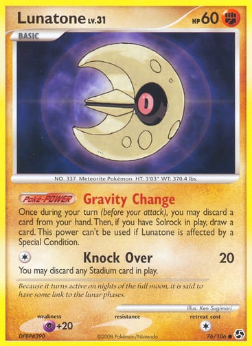 Lunatone — Great Encounters #76