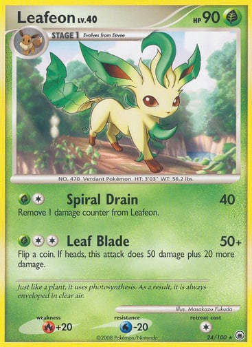 Leafeon — Majestic Dawn #24