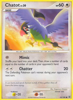 All Chatot Pokémon Cards — Prices, Value & List
