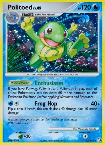 Politoed — Legends Awakened #12