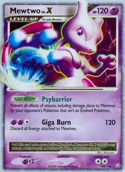 Mewtwo LV.X Legends Awakened #144