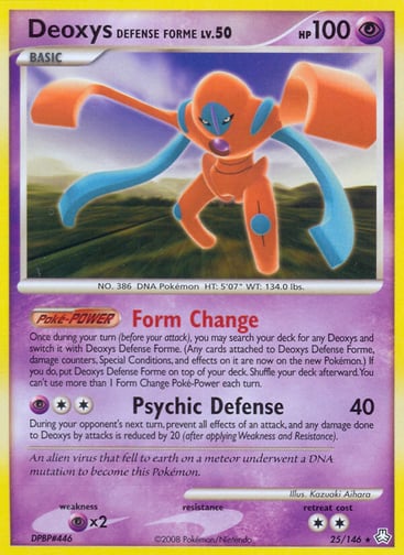 Deoxys Defense Forme — Legends Awakened #25
