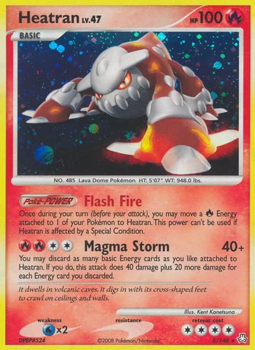 Heatran — Legends Awakened #6
