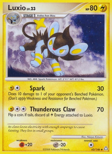 Luxio — Legends Awakened #62