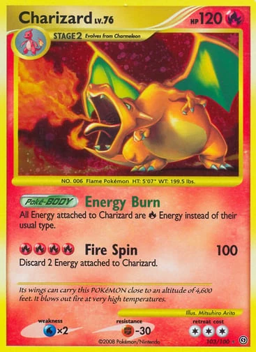Charizard — Stormfront #103