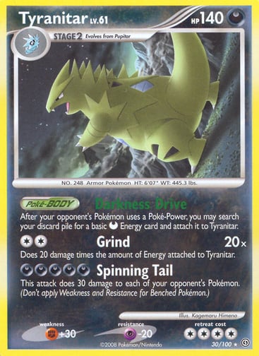 Tyranitar — Stormfront #30