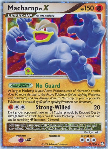 Machamp LV.X — Stormfront #98