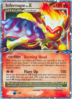Infernape LV.X DP Black Star Promos #DP10