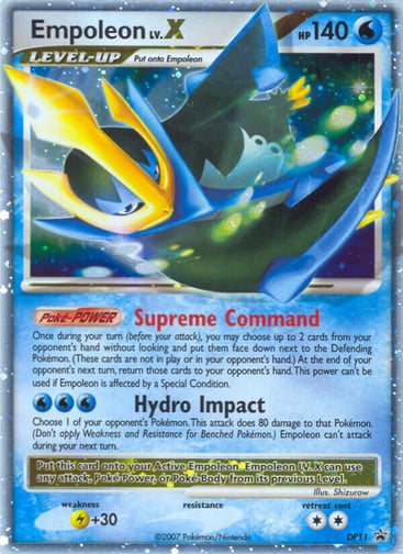 Empoleon LV.X — DP Black Star Promos #DP11