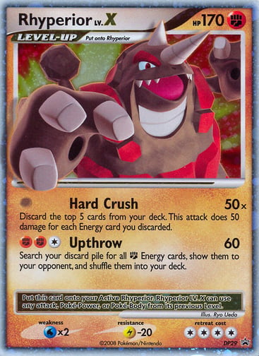 Rhyperior LV.X — DP Black Star Promos #DP29