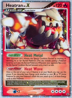 Heatran LV.X DP Black Star Promos #DP31
