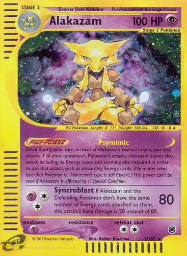 Alakazam — Expedition Base Set #1