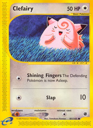 Clefairy — Expedition Base Set #101