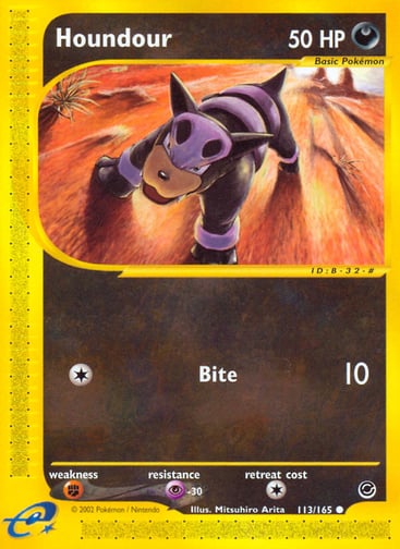 Houndour — Expedition Base Set #113