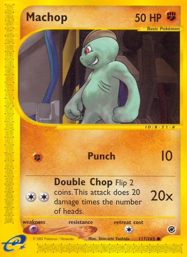 Machop — Expedition Base Set #117