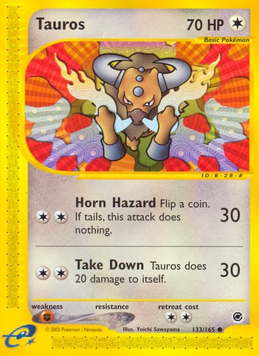 Tauros — Expedition Base Set #133