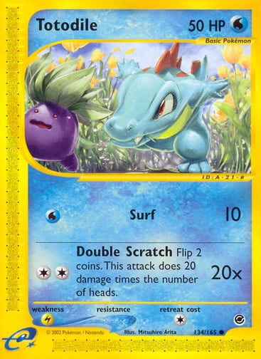Totodile — Expedition Base Set #134