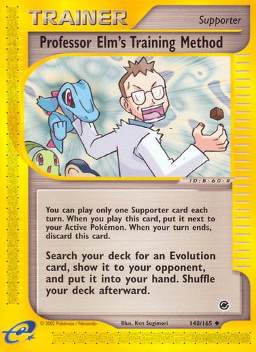 Professor Elm's Training Method — Expedition Base Set #148