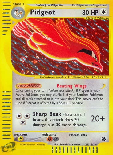 Pidgeot — Expedition Base Set #23