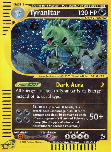 Tyranitar — Expedition Base Set #29