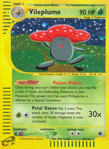 Vileplume — Expedition Base Set #31