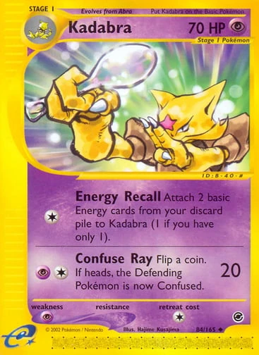 Kadabra — Expedition Base Set #84