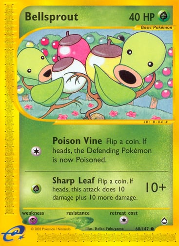 Bellsprout — Aquapolis #68