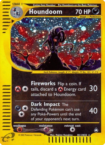 Houndoom — Aquapolis #H11