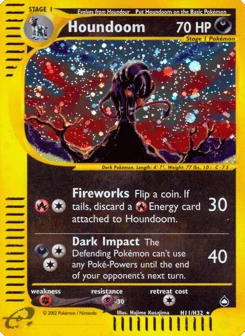 Houndoom Aquapolis #H11