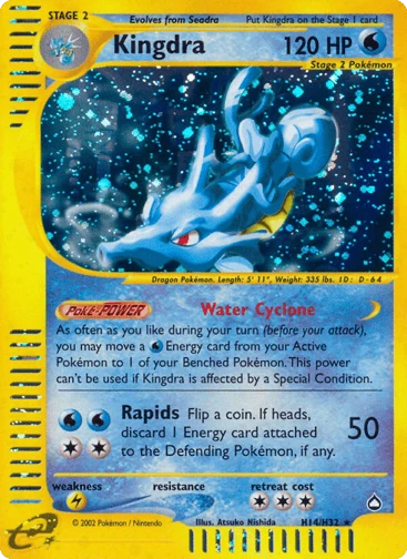 Kingdra — Aquapolis #H14