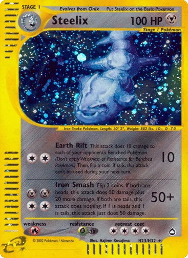 Steelix — Aquapolis #H23