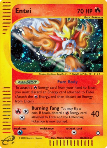 Entei — Aquapolis #H8