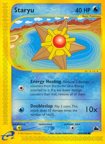 Staryu — Skyridge #103
