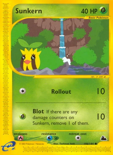 Sunkern — Skyridge #106