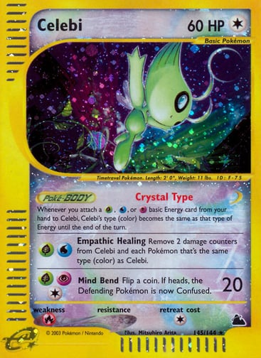 Celebi — Skyridge #145