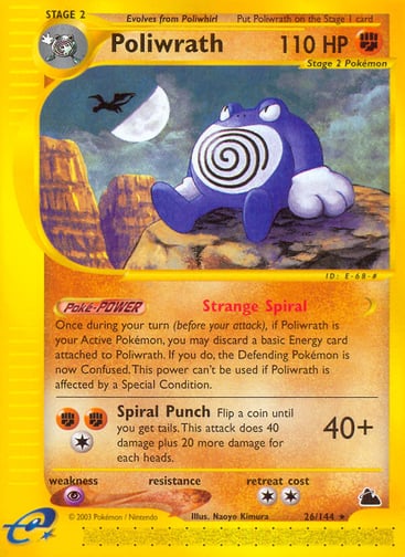 Poliwrath — Skyridge #26