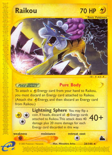 Raikou — Skyridge #28